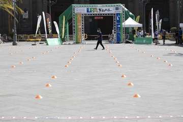 La LPA Trail  se celebró este sábado en la capital grancanaria/Carlos Díaz Recio.